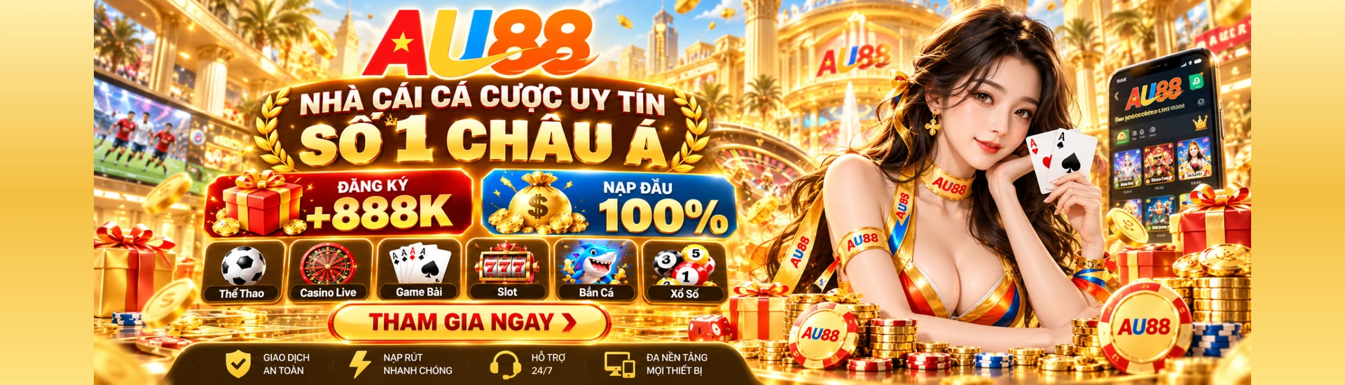 AU88 banner trang chủ